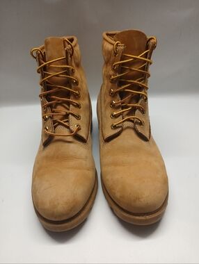 Timberland Wheat Lace-Up Work Boots